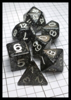 Dice : Dice - Dice Sets - Chinese Dice Black Sparkle - eBay Nov 2015